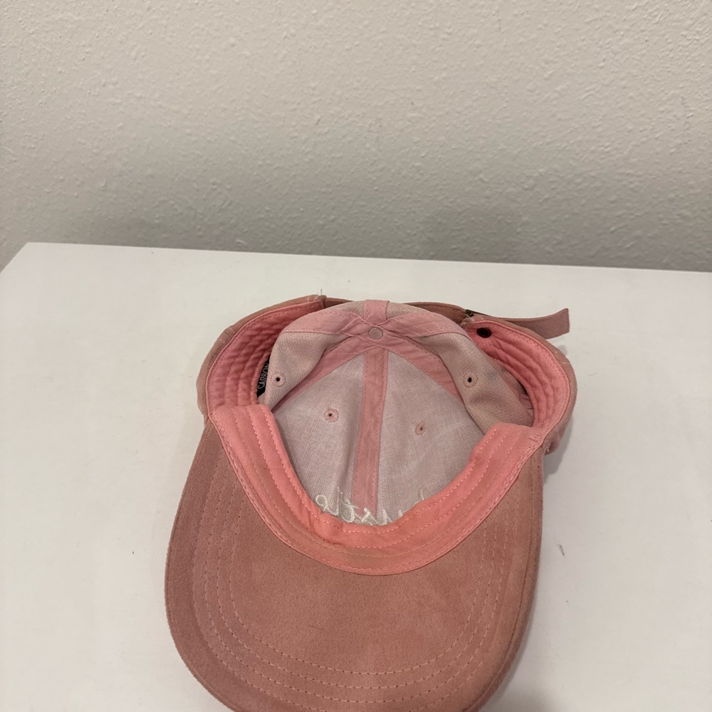 Pink 'Hustle' Embroidered Cap - Picture 3 of 4